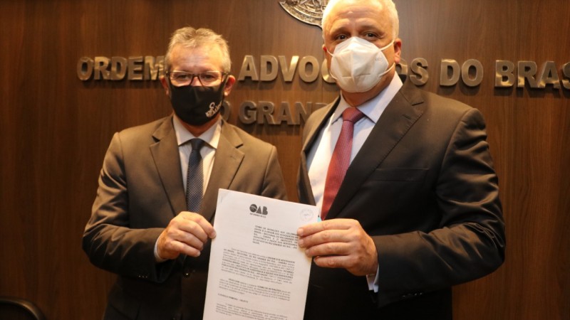 presidente do IPE Saúde e da OAB/RS foto Sergio Trentini