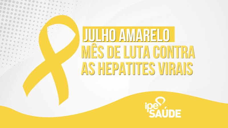 A campanha “Julho Amarelo” foi instituída por Lei no Brasil em 2019