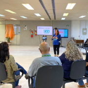 Palestra aconteceu no edifício-sede da autarquia.